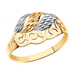 Золотое кольцо МАГНАТ МА 012153 фото